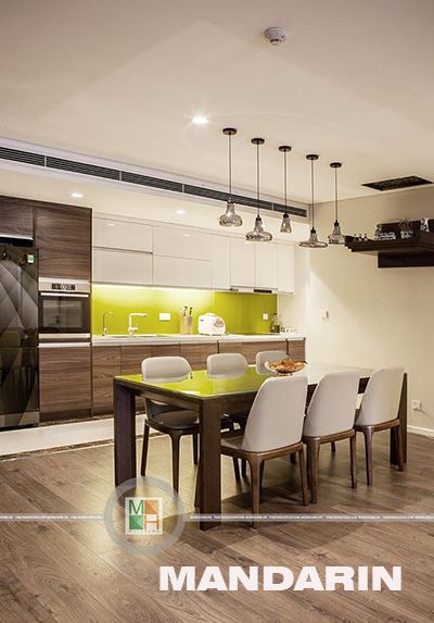 Thi công nội thất chung cư hiện đại cao cấp tại Mandarin Garden
