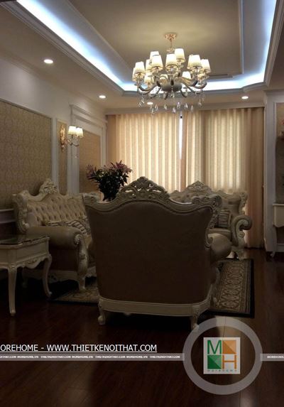 Thi công nội thất chung cư cao cấp tại Royal City - Anh Nghĩa