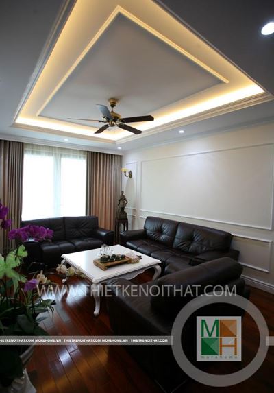 Thi công nội thất căn hộ cao cấp tại Mandarin Garden Hòa Phát - Mr Tuấn