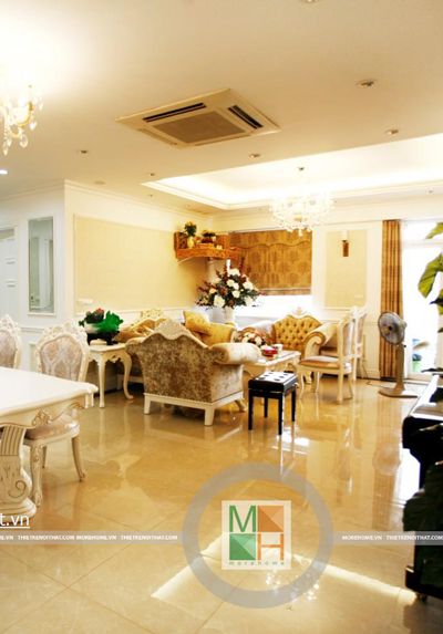 Thi công chung cư Sông Hồng Park, 165 Thái Hà - chị Dương 