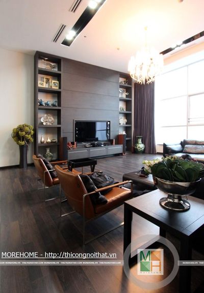 Thi công nội thất Penthouse tại căn hộ cao cấp KEANGNAM
