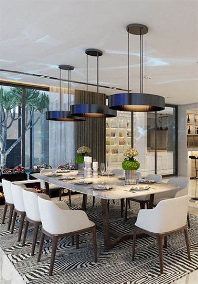 Thiết kế nội thất chung cư cao cấp PENTHOUSE tại Mandarin Garden