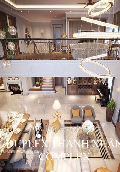Thiết kế nội thất căn hộ Thanh Xuân Complex cao cấp