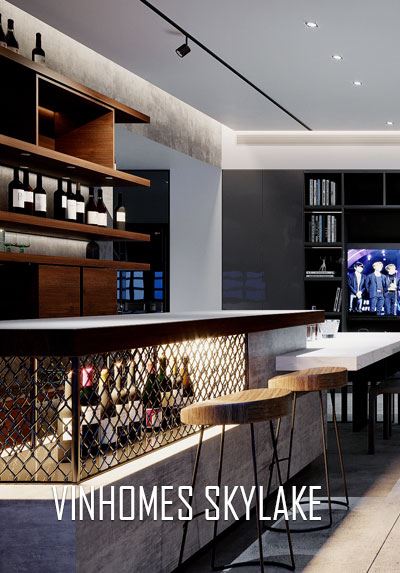 Trang trí nội thất chung cư Vinhomes Skylake Phạm Hùng hiện đại