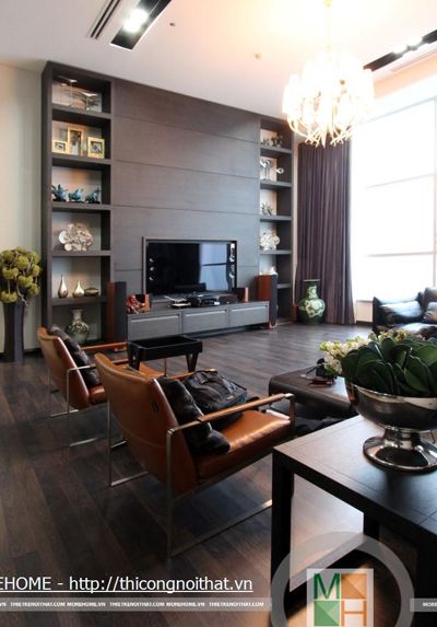 Thi công căn hộ Penthouse tại KEANGNAM