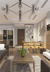 Thiết kế chung cư - Mẫu thiết kế nội thất căn hộ Park Hill - Anh Thanh