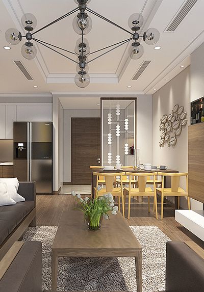 Thiết kế chung cư - Mẫu thiết kế nội thất căn hộ Park Hill - Anh Thanh