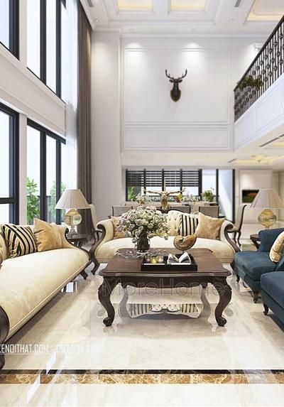 Thiết kế căn hộ Duplex Hapulico sang trọng với gỗ óc chó cao cấp