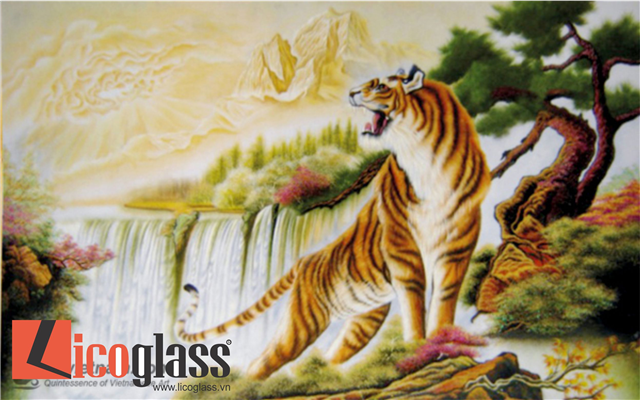Kết quả hình ảnh cho ý nghĩa Tranh kính Hổ licoglass