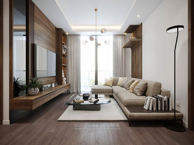 Thiết kế nội thất chung cư đơn giản, bố trí khoa học thiết kế nội thất chung cư