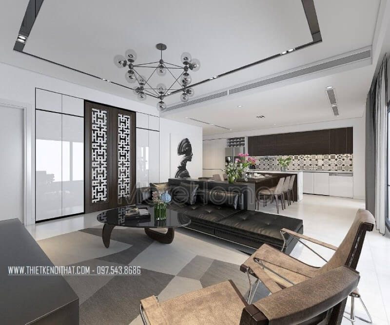 Thiết kế nội thất chung cư Impera Garden trẻ trung